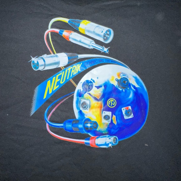 NEUTRIK group Black Men's T-Shirt - Picture 10 of 10